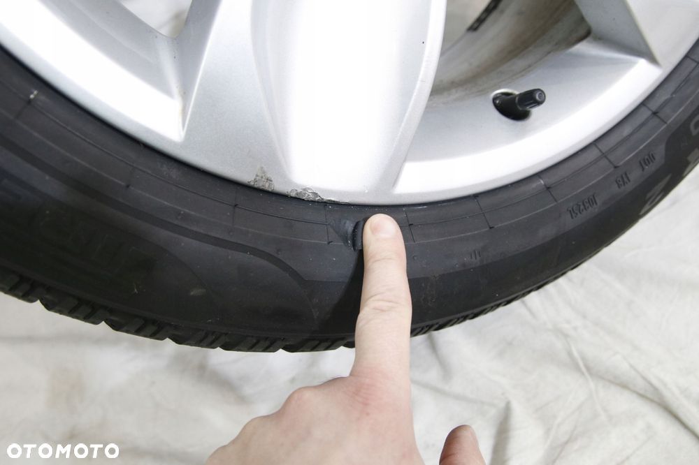 felga aluminiowa oryginał 3g0601025 br 17 7j et40 vw passat skoda superb - 5