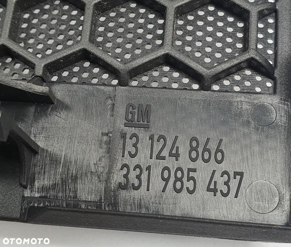 MASKOWNICA GŁOŚNIKA KONSOLI OPEL ASTRA III H 13124866 - 3