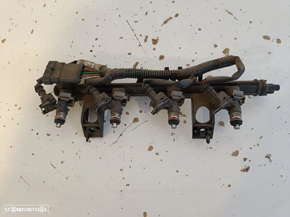 Régua injeção injector injetores gasolina Renault Clio 3 III - 2