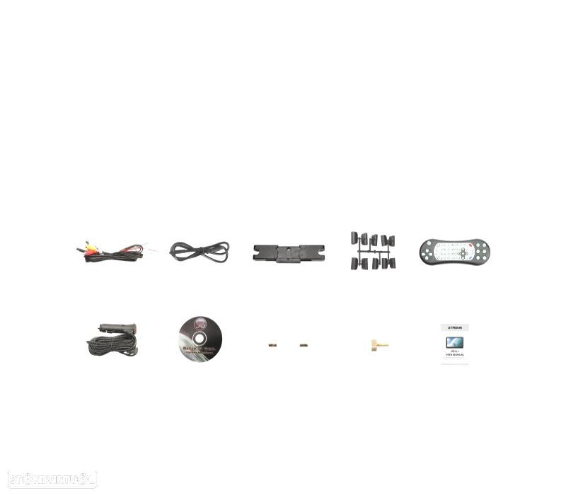 MONITOR TÁCTIL DE 10,1" HD CON HDMI DVD ALTAVOCES PARA ENCOSTO DE CABEÇAS COM SUPORTE INCLUIDO - 4