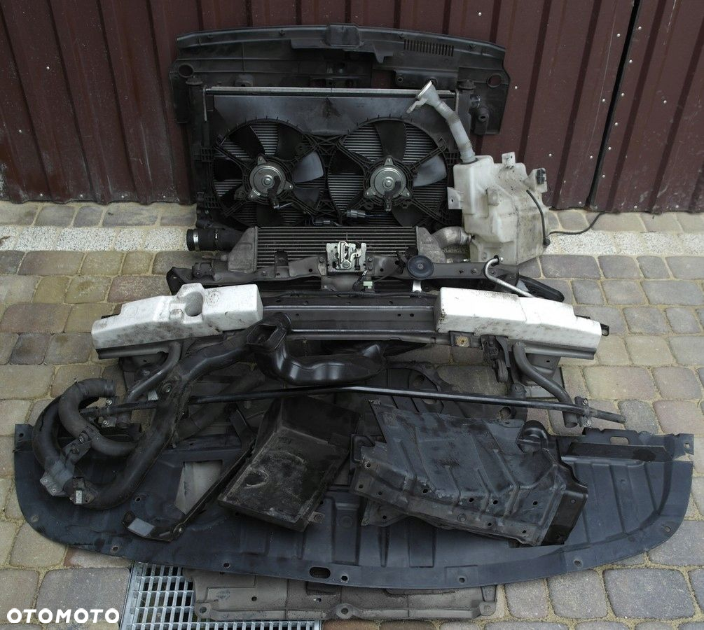 MITSUBISCHI LANCER VIII 8 PRZÓD MASKA LAMPY ZDERZAK BŁOTNIKI CHŁODNICE PAS - 2