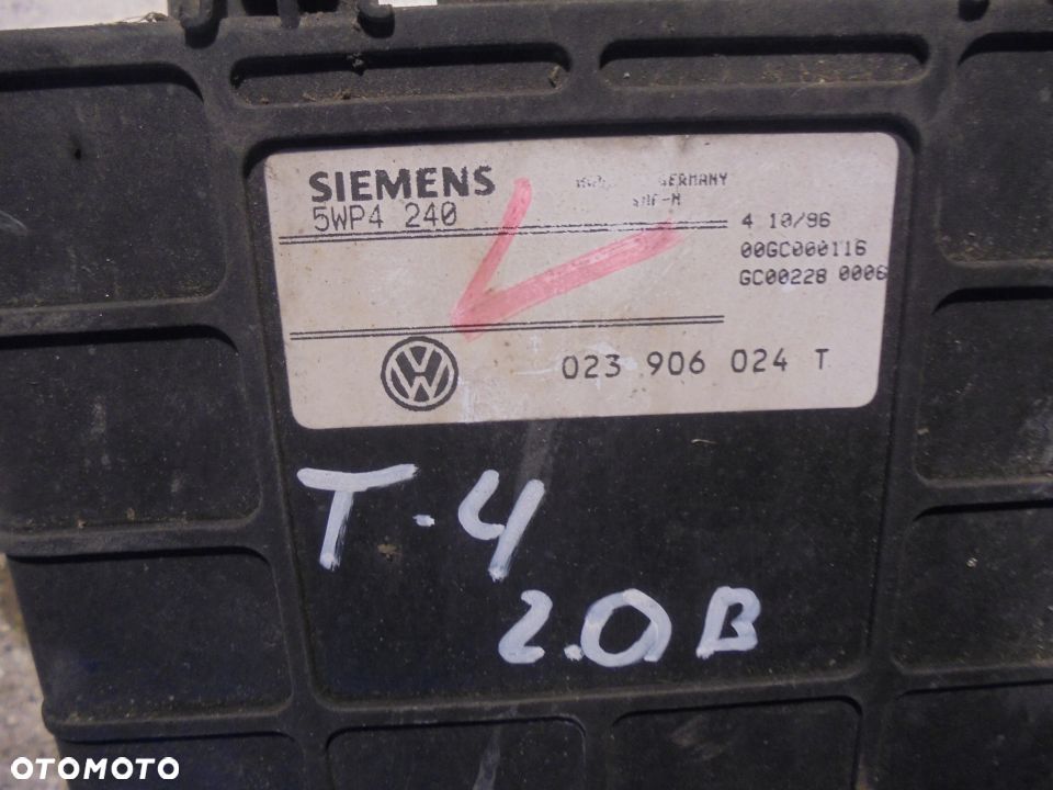 KOMPUTER VW T4 023906024T 2.0 2.5 B - 2