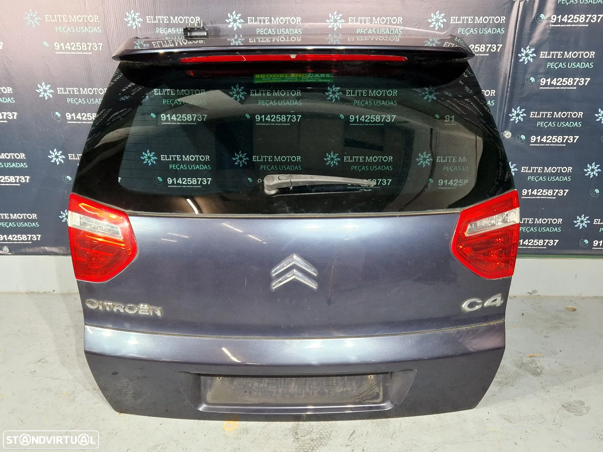 Tampa de mala usada CITROEN C4 PICASSO 5 LUGARES ENVIO GRATUITO - 2