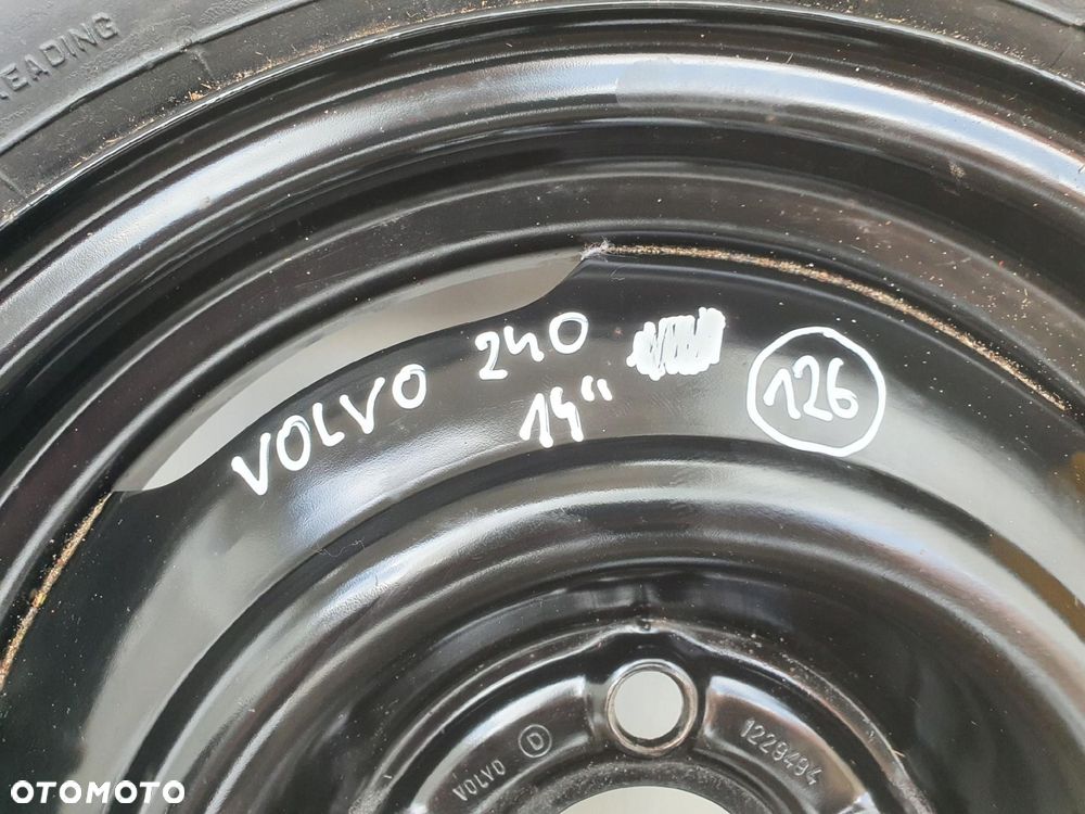 Volvo 240 940 740 KOŁO ZAPASOWE Zapas 165/80 R14 - 12
