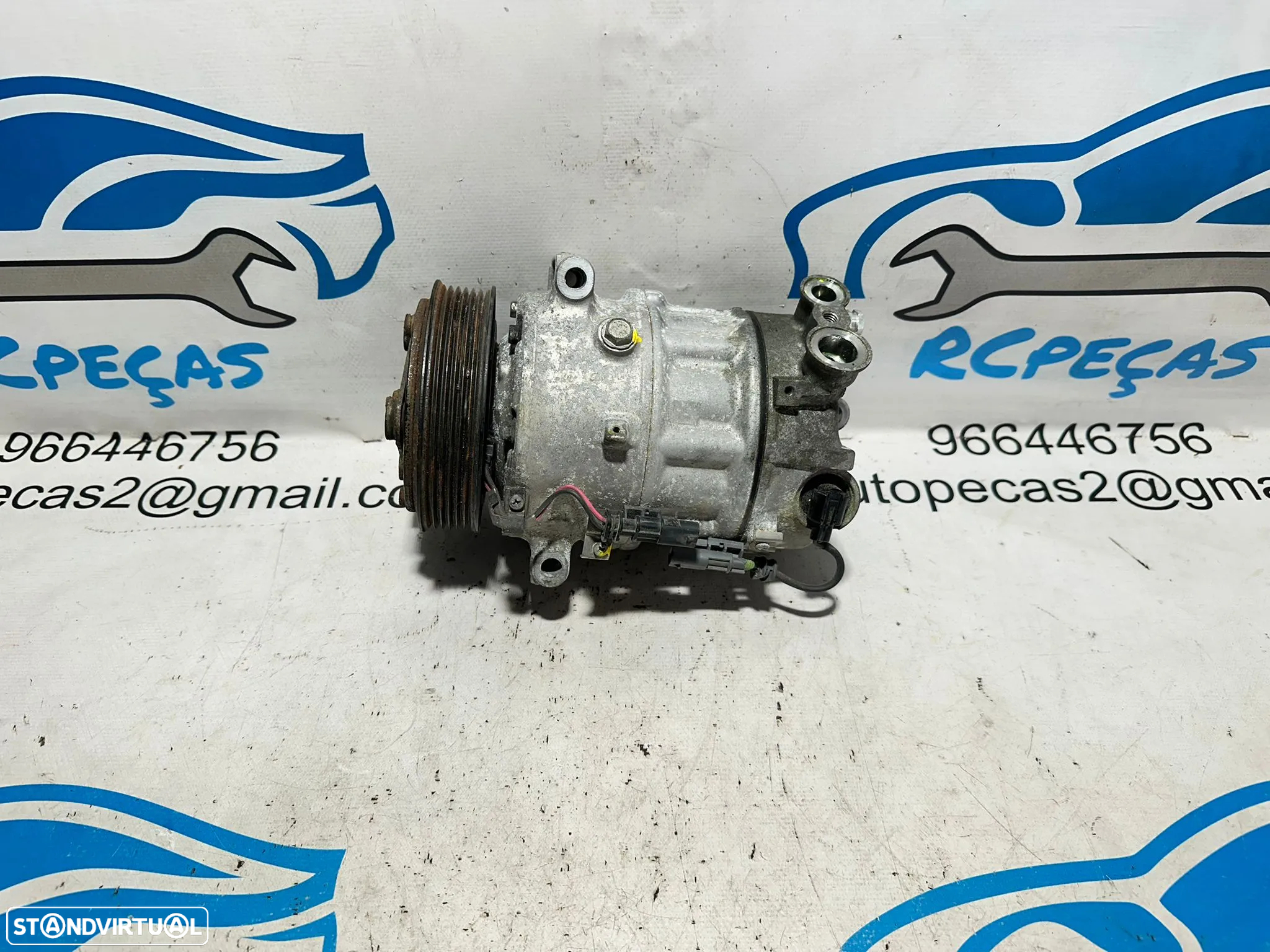 .Compressor AC Ar Condicionado GM Opel Insignia A 2.0 CDTi A20DTE SANDEN - 4