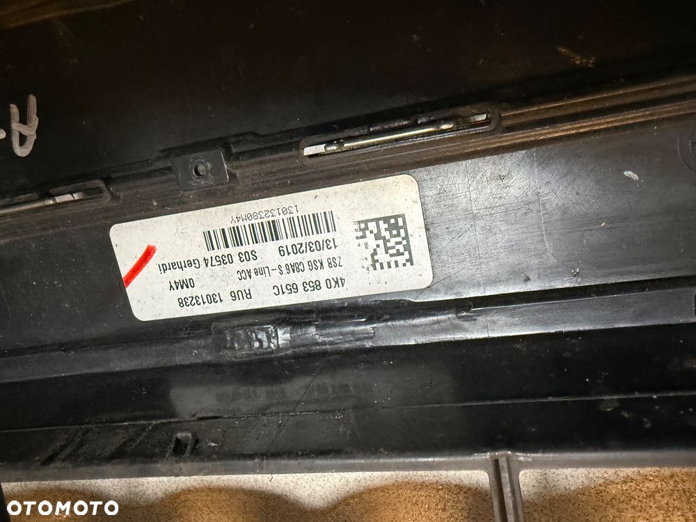 Grill Atrapa Audi A6 C8 S-line 4K0853651C - 5