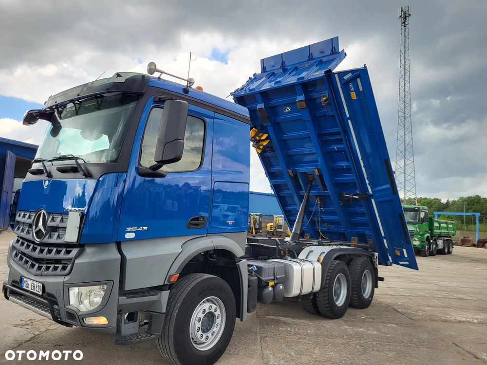 Mercedes-Benz AROCS 2643 6x4 wywrotka Meiller Bordmatic z Niemiec - 3