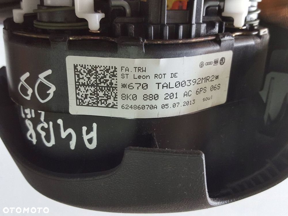 AUDI A4 B8 LIFT 11-15r PODUSZKA AIRBAG KIEROWCY 8K0880201AC - 6