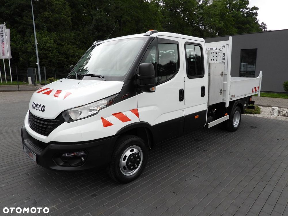 Iveco DAILY 35C16 WYWROTKA PODWÓJNA KABINA DOKA 6 MIEJSC TEMPOMAT NAWIGACJA BLIŹNIACZE KOŁA KLIMATYZACJA HDS - 7