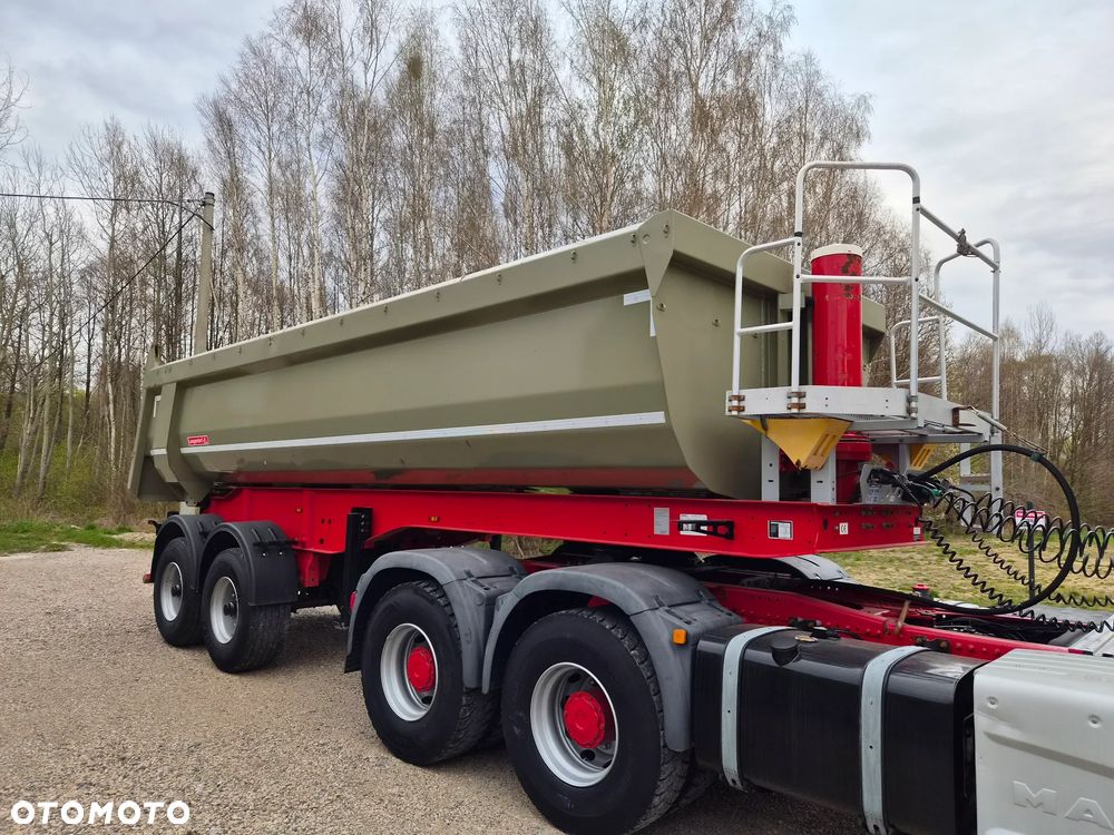 Langendorf SKS-HS 18/26 2 osiowa Naczepa Wywrotka Stalowa - 2