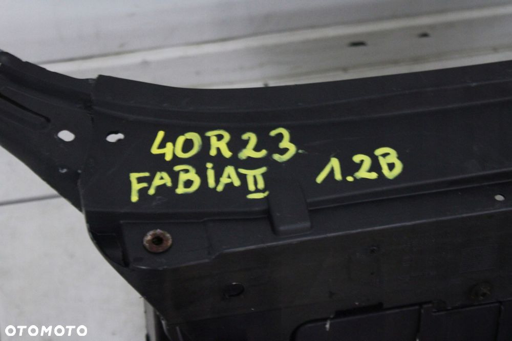 skoda fabia ii lift 10r- pas przedni chłodnice komplet 1.2 benzyna - 10