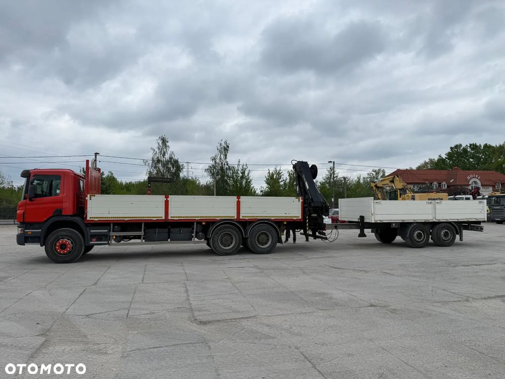 Scania P360 ZESTAW / 6x4 / HIAB 211 / Stan NOWY / - 2
