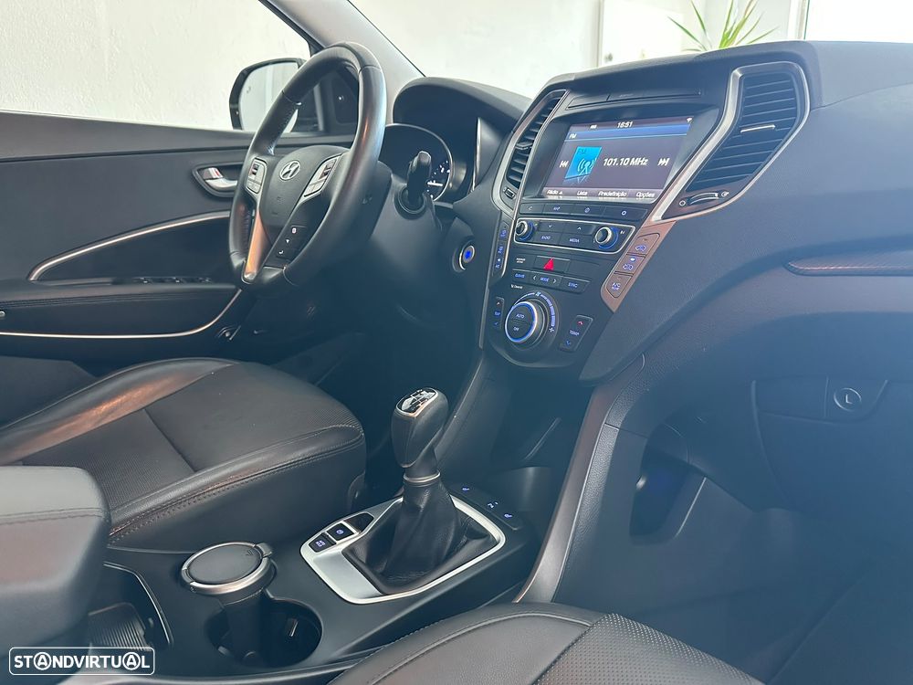 Hyundai Santa Fe blue 2.2 CRDI 2WD Style - 36