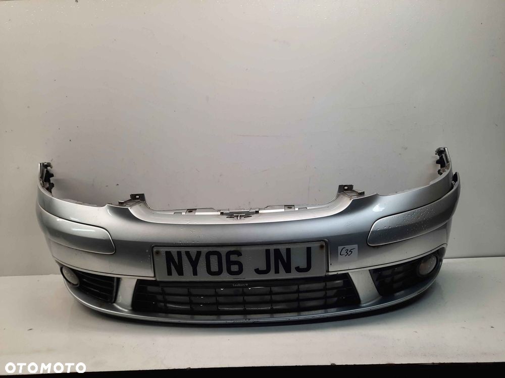 ^ ZDERZAK PRZÓD PRZEDNI DO VOLKSWAGEN VW GOLF V 5 PLUS + LA7W SREBRNY HALOGENY - 1