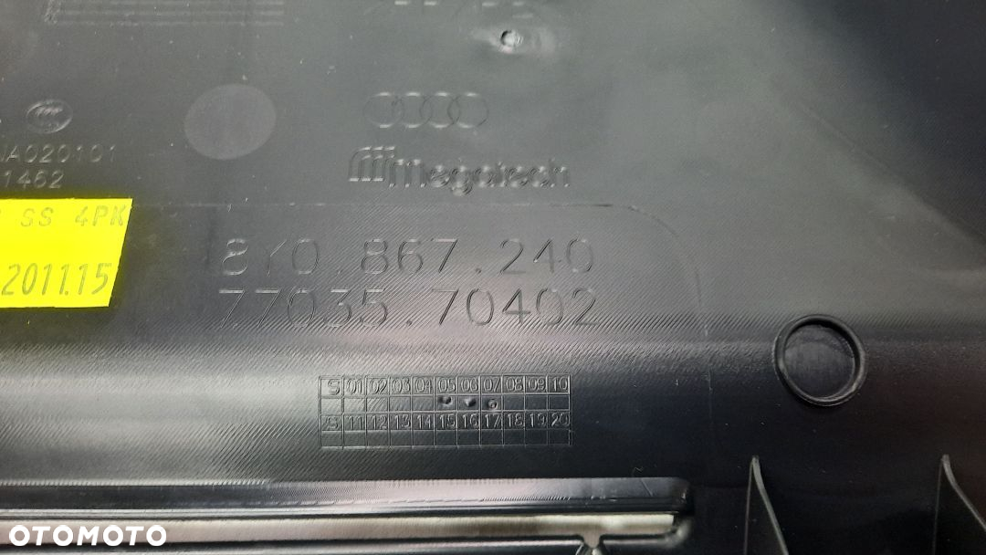 AUDI A3 8Y4 SPORTBACK ELEMENTY WNETRZA CZARNE WNETRZE SŁONECZNIKI - 20