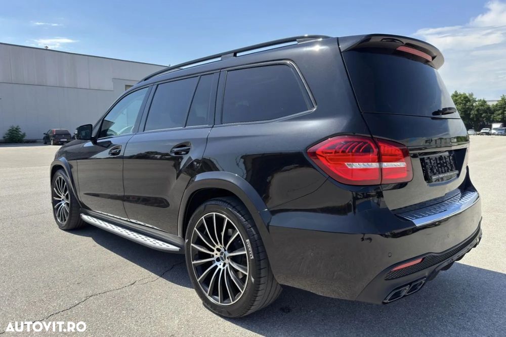 Pachet exterior compatibil GLS X166 Facelift (15-19) 63AMG Black Design - 28