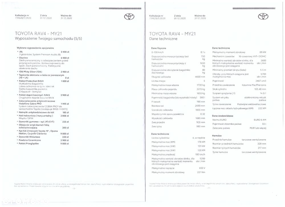 Toyota RAV4 2.5 Hybrid Executive 4x4 - 40