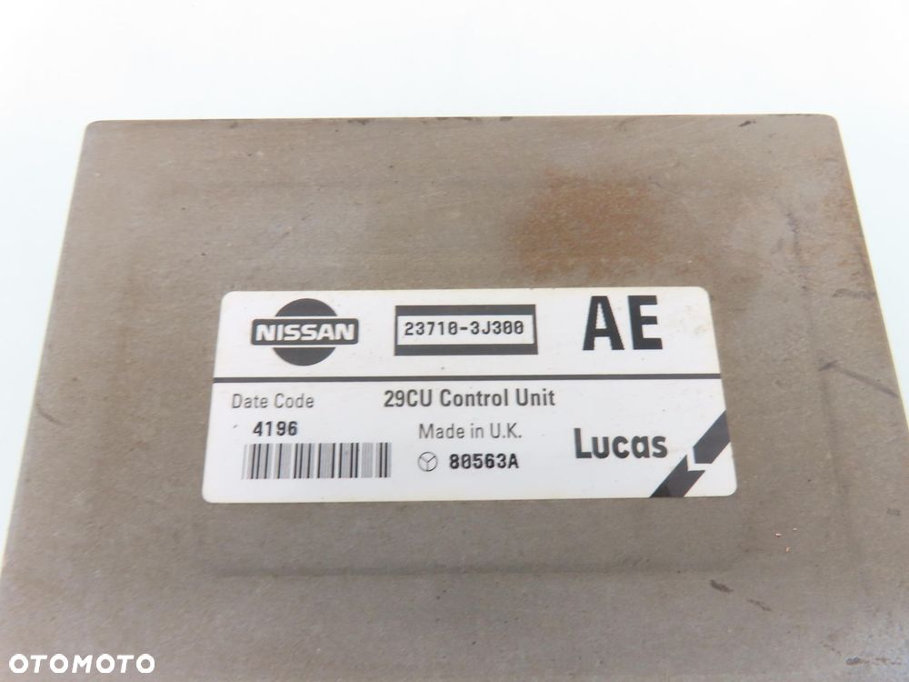 STEROWNIK NISSAN PRIMERA P11 1.6 237103J300 - 4