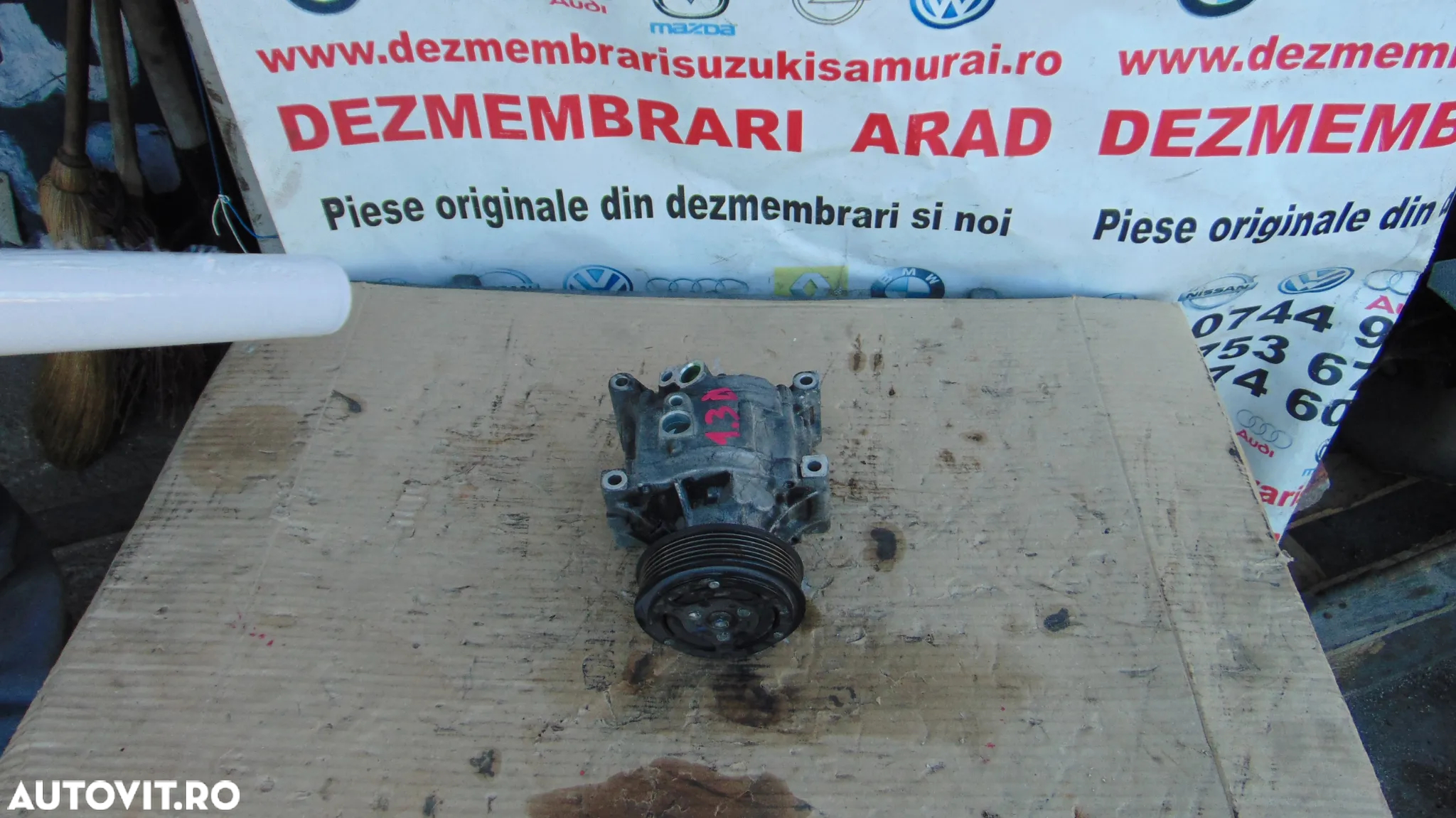 Compresor clima Fiat 1.3 tipo Panda Doblo punto evo fiat 500 500l 500c 500x alfa romeo mito lancia - 5