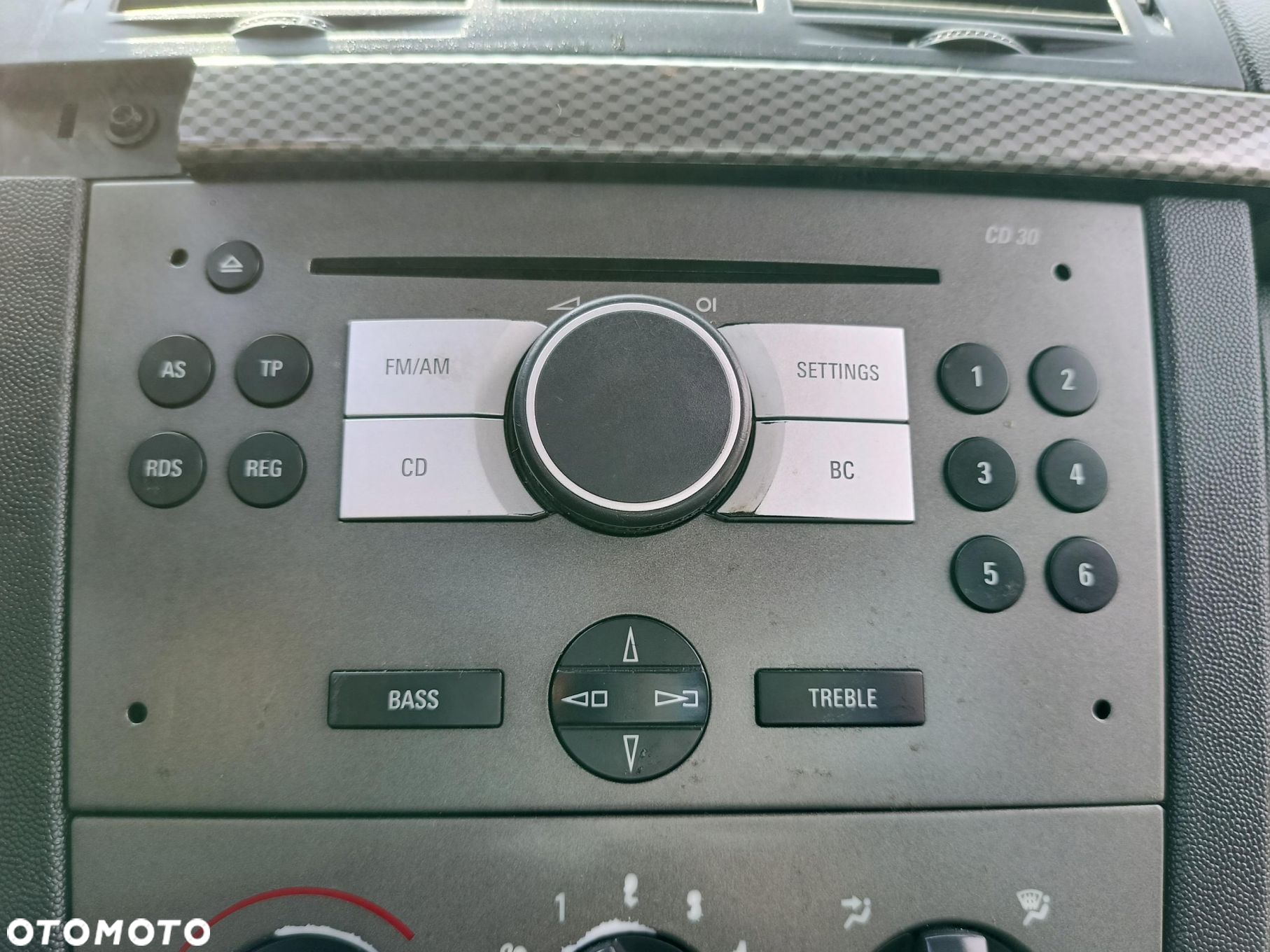 Opel Meriva A FL 03-10 RADIO ORYGINALNE CD - brak kodu - 2