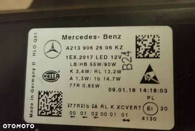 LAMPA PRAWA MERCEDES E KLASA 213 FULL LED - 4