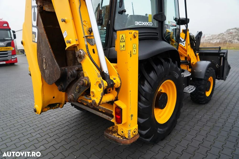 JCB 3CX / BULDOEXCAVATOR / JOYSTICK / CUPLU RAPID / AER CONDIȚIONAT / - 18