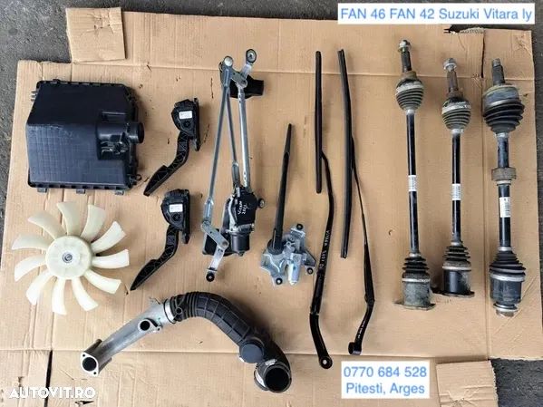 Suzuki Vitara LY senzor debitmetru pedala acceleratie GMW electroventilator ansamblu stergatoare planetara - 1