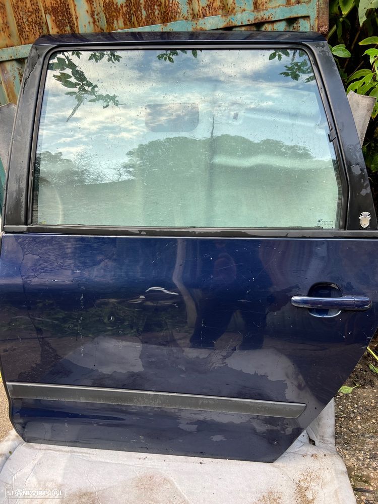 Porta Trás esquerda Ford Galaxi Vw sharan Seat Alhambra 1996 a 2010 Completa fechadura elevador vidro - 1
