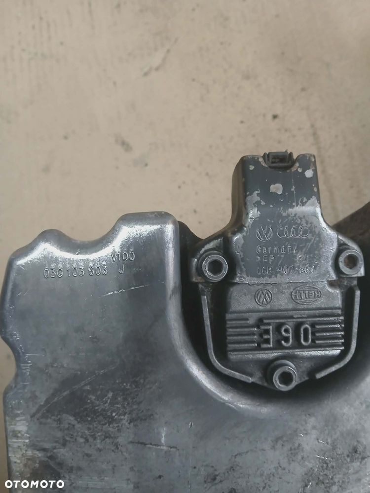 A6 C6 AUDI 2.0 TDI 03G103603 PASSAT TOURAN MISKA OLEJOWA MISA - 7