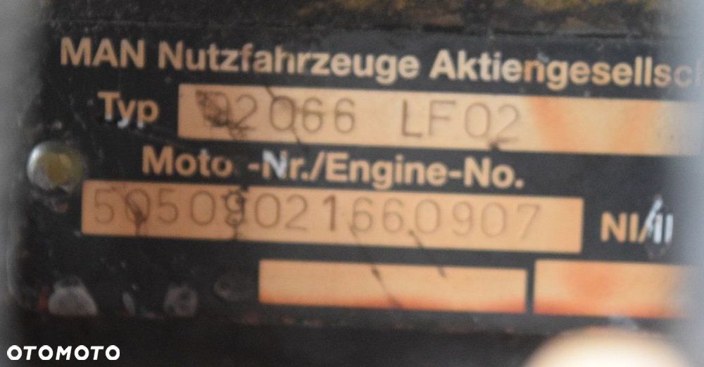 KOMPLETNY SILNIK MAN D20 LF02 390 430 KM E3 - 5