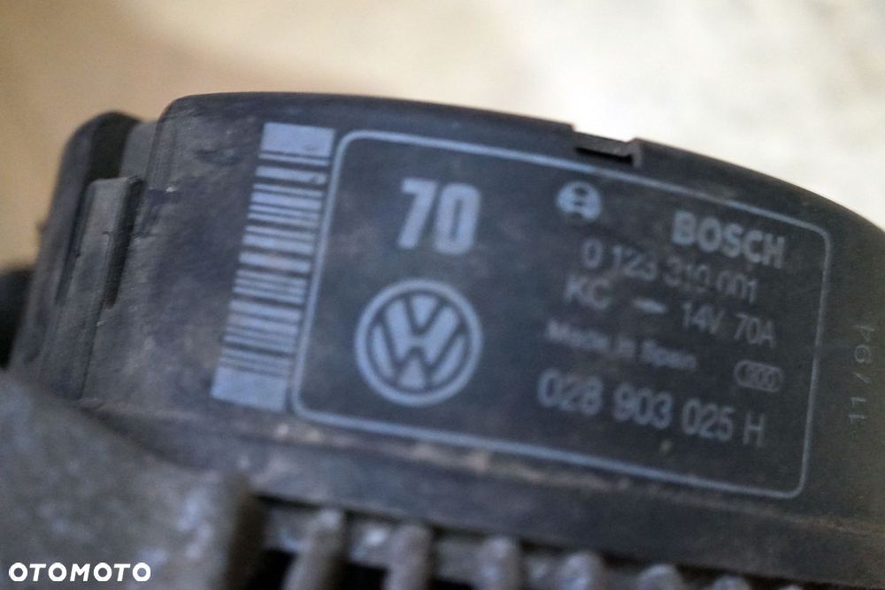 ALTERNATOR GOLF IV 1.6 8V 028903025H 0123310001 VOLKSWAGEN 1997-2006 - 5