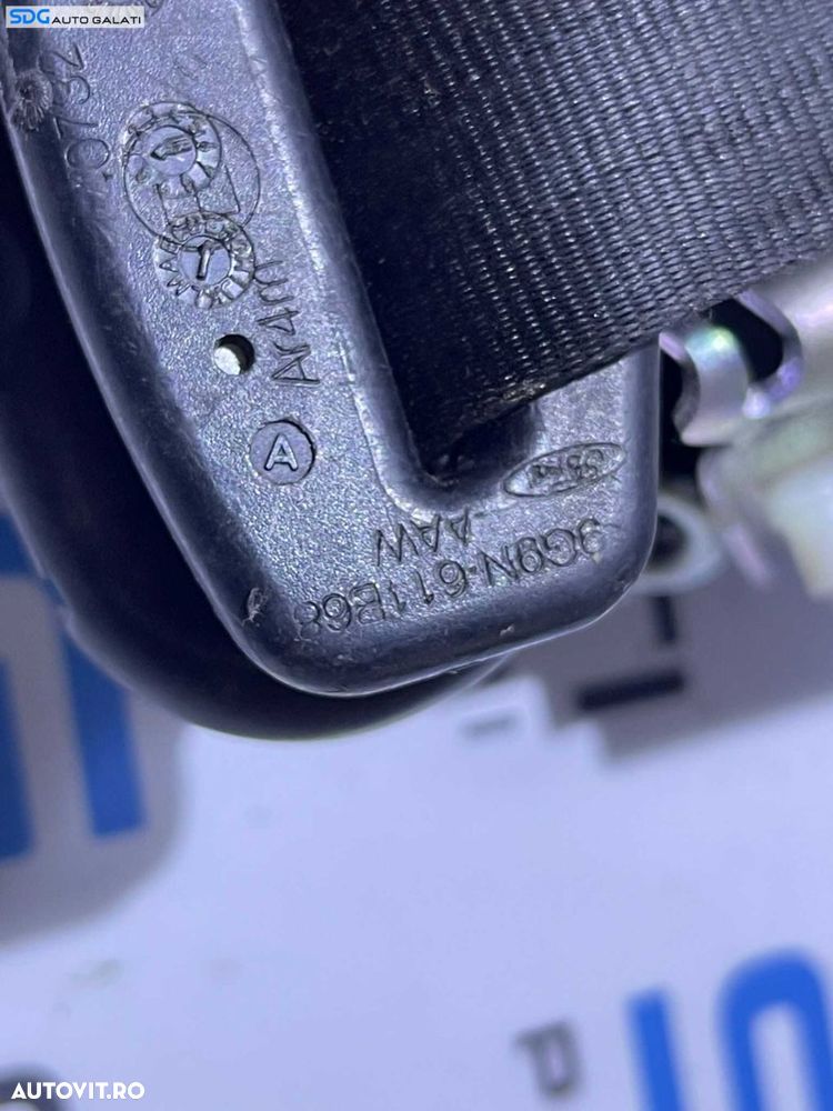 Centura Siguranta Dreapta Spate Randul 2 Ford S-Max 2006 - 2015 Cod 9G9N-611B68-AAW - 5