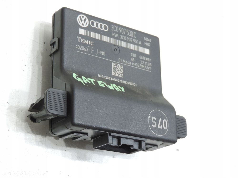 MODUŁ GATEWAY VW PASSAT B6 3C0907530C - 2