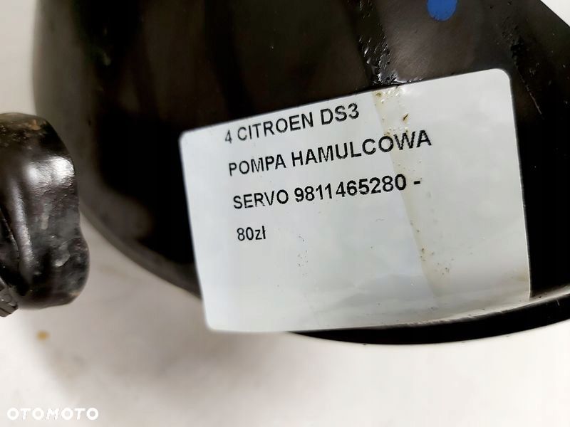 citroen ds3 1.6 e-hdi serwo hamulcowe pompa hamulca 9811465280 - 5