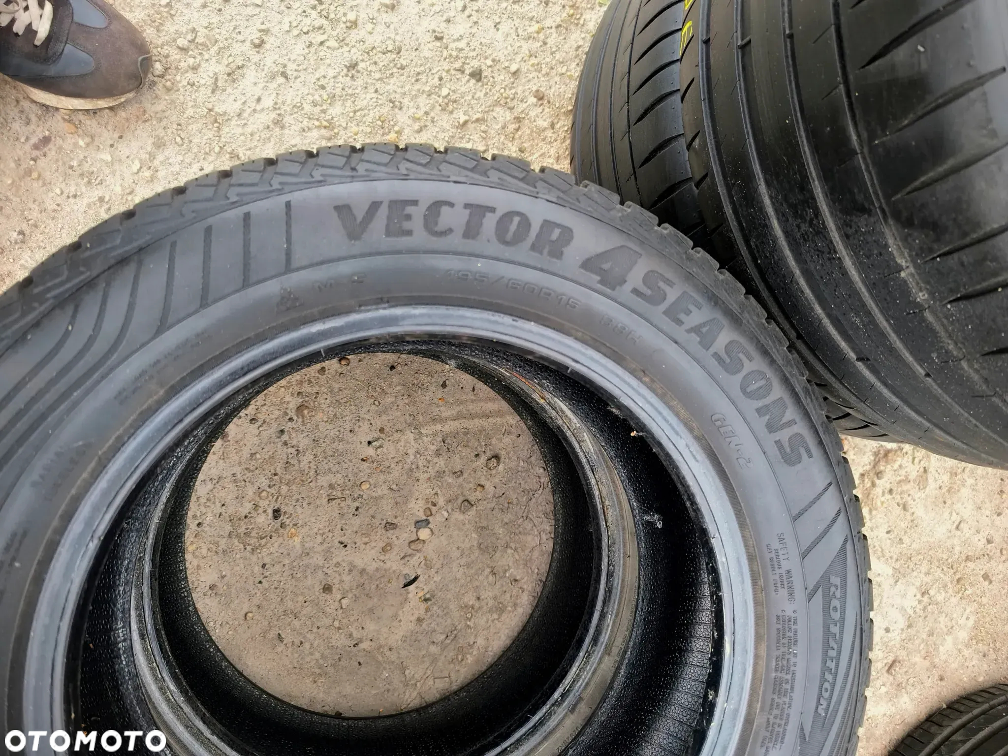 195/60R15 88H Opony Całoroczne Wielosezonowe GOODYEAR VECTOR 4SEASONS GEN-2 6,5mm Legnica ALU-RAD 195/60 - 7