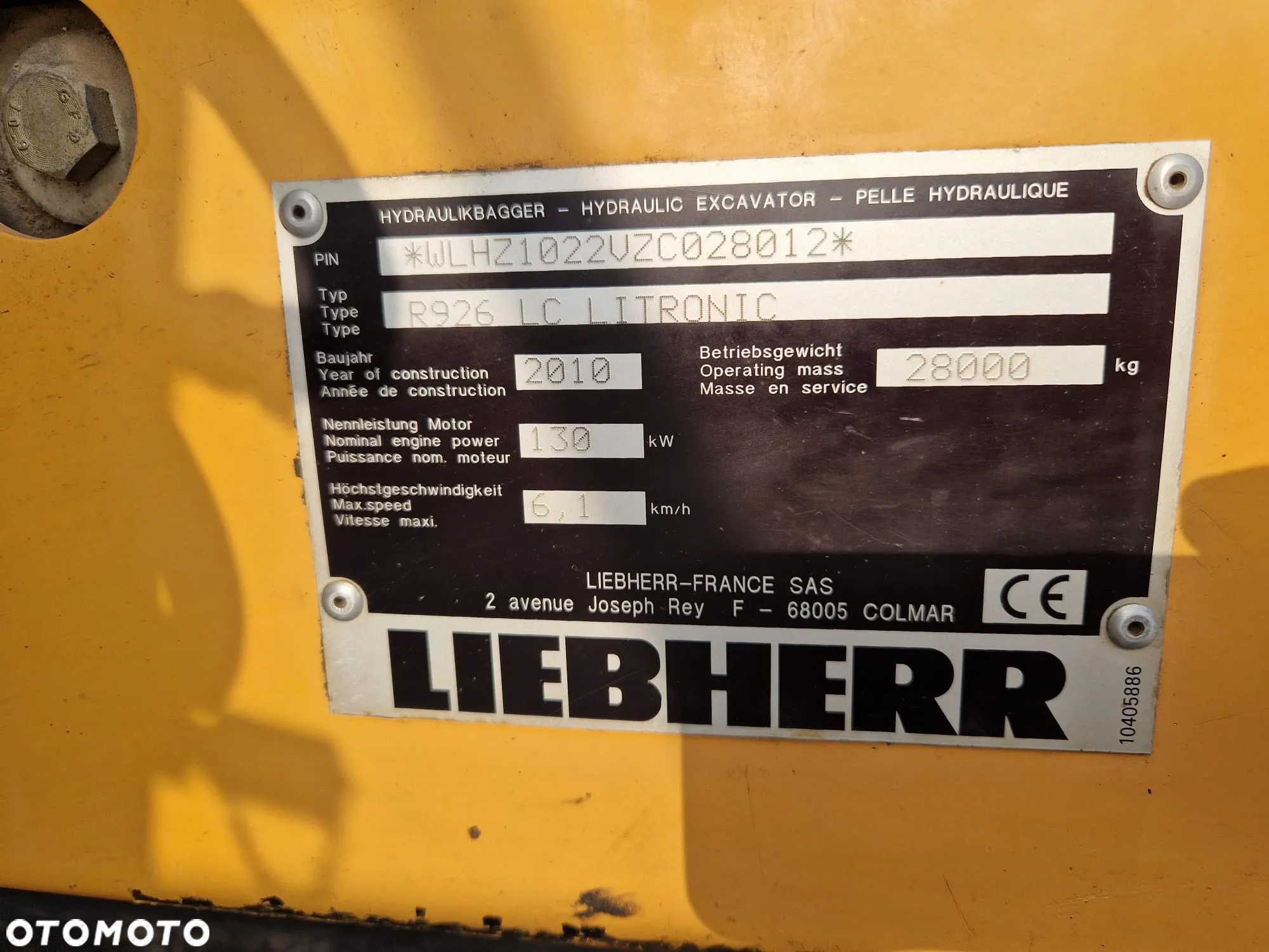 Liebherr R926 LC Litronic - 15