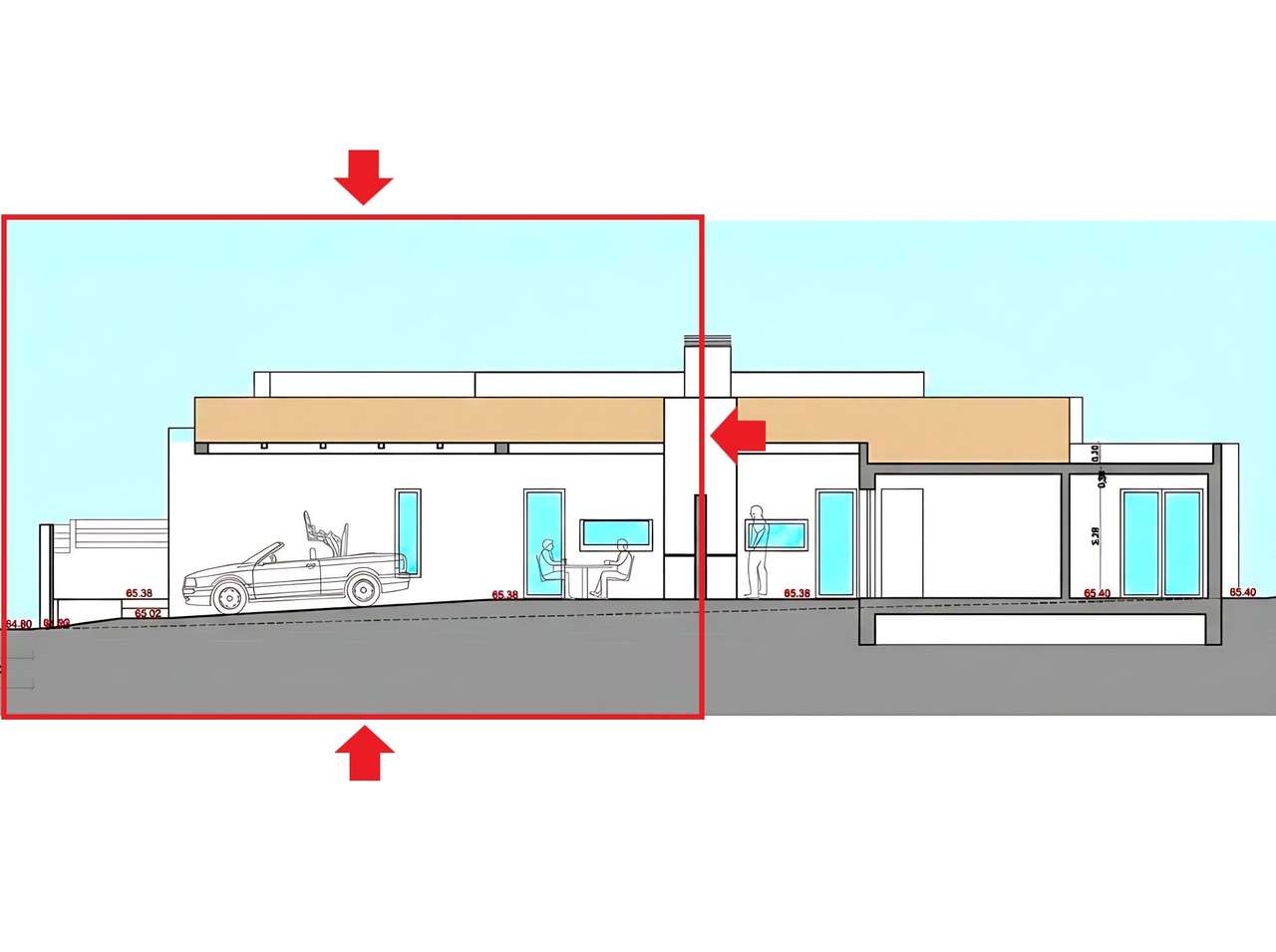 Moradia Nova Térrea T2 com Espaço Exterior e Pérgola - Pinhal General - Grande imagem: 2/8