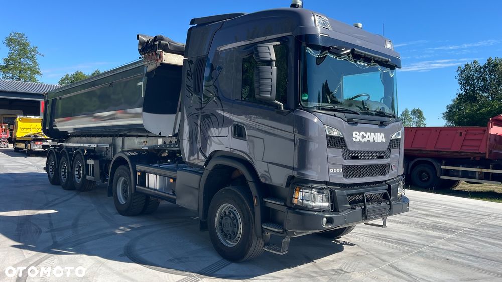 Schmidt Cargobull SCB S3D Naczepa Wywrotka Stalowa Rama Ocynk Dach Elektryczny z Pilota Oś Podnoszona Hamulce Tarczowe Pod Ciągnik 4x4 (nie Meiller schwarzmuller Langendorf) - 1