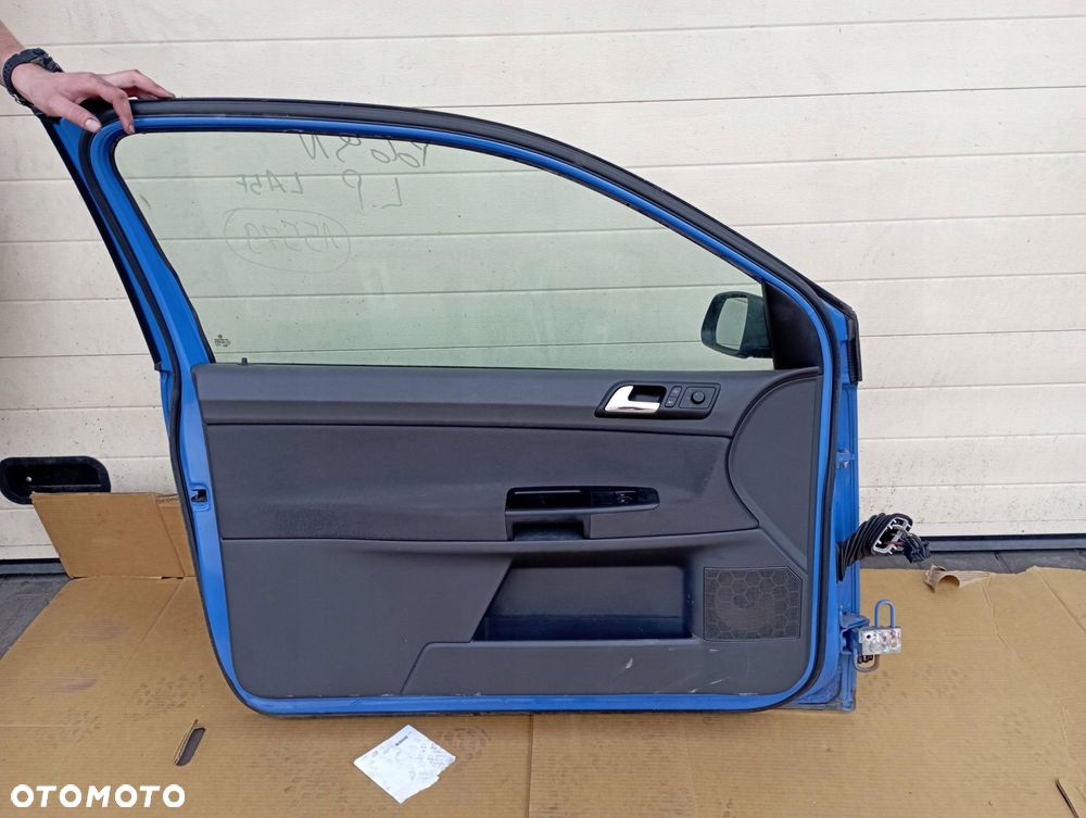 VW POLO 9N 3D DRZWI LEWE PRZÓD PRZEDNIE KOMPLETNE Z LUSTERKIEM EUROPA - 6