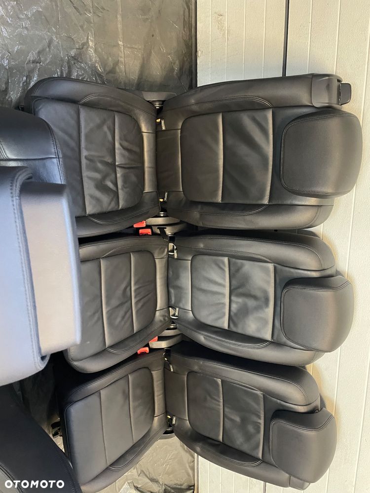 SEAT ALHAMBRA 7N SHARAN 7N Fotele skóra super stan mały przebieg - 6