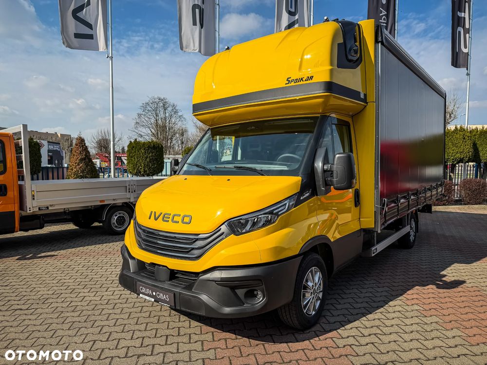 Iveco Daily 35S18HA8 3.0 Diesel 180 KM AT8 ZF Plandeka z kabiną sypialną! GSC Zabudowy! - 7