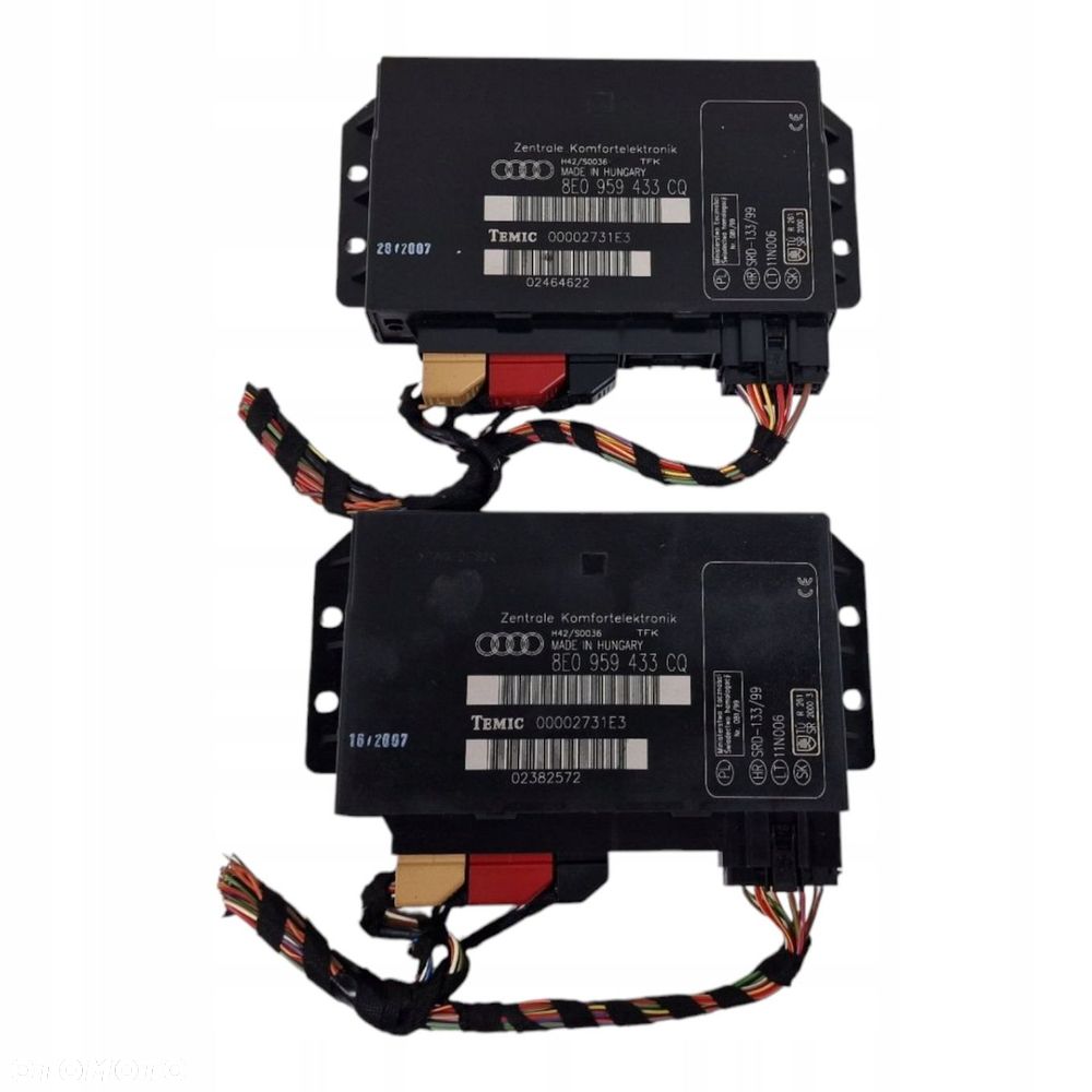 AUDI A4 B6 B7 MODUŁ KOMFORTU 8E0959433CQ - 1