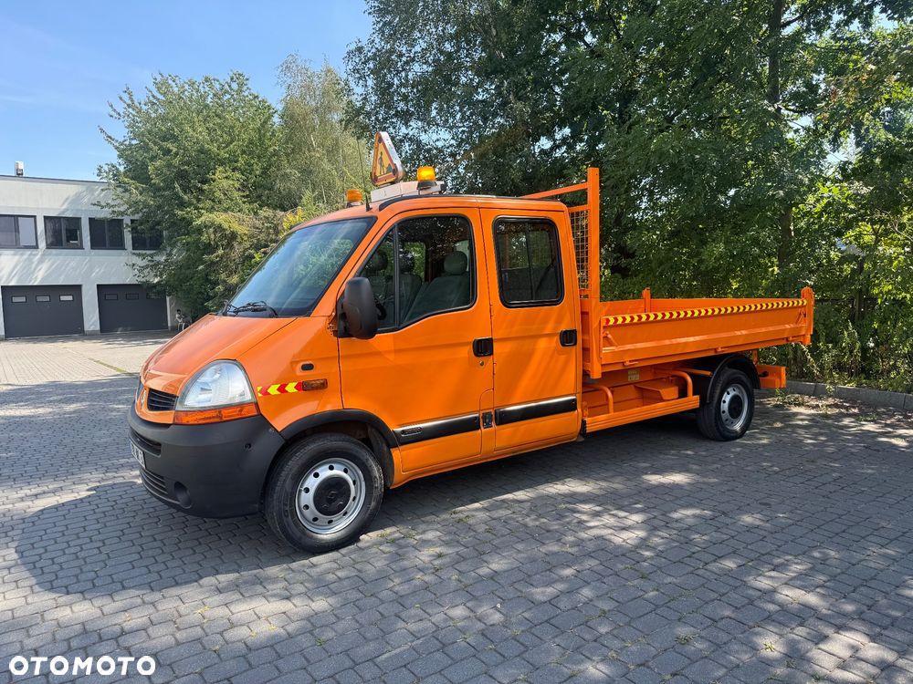 Renault Master Wywrotka brygadowka 7 osób doka  2008. 2.5DCi  Kiper I wł. Wywrot - 11