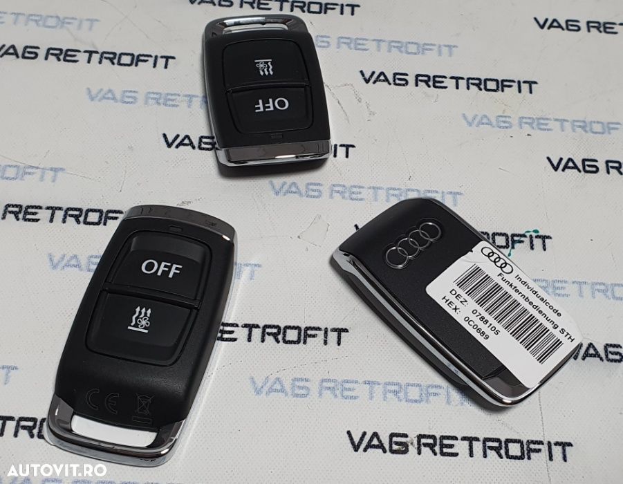 Telecomanda WEBASTO Pornire Webasto de la Distanta AUDI A4 A5 A6 A7 A8 - 2