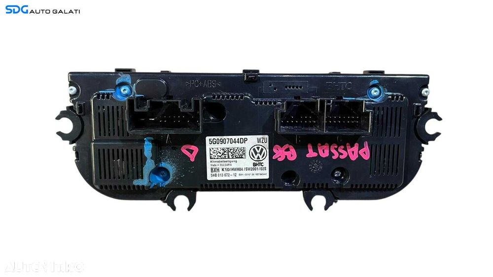 Panou Modul Unitate Comanda AC Aer Conditionat Clima Climatronic Volkswagen Golf 7 2013 - 2020 Cod 5G0907426M [LC1202] - 3