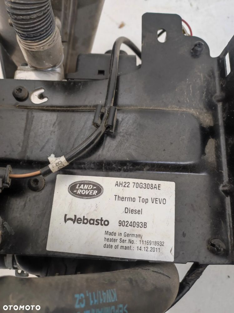 Webasto ogrzewanie postojowe Land Rover Sport I L320 3.0D - 8