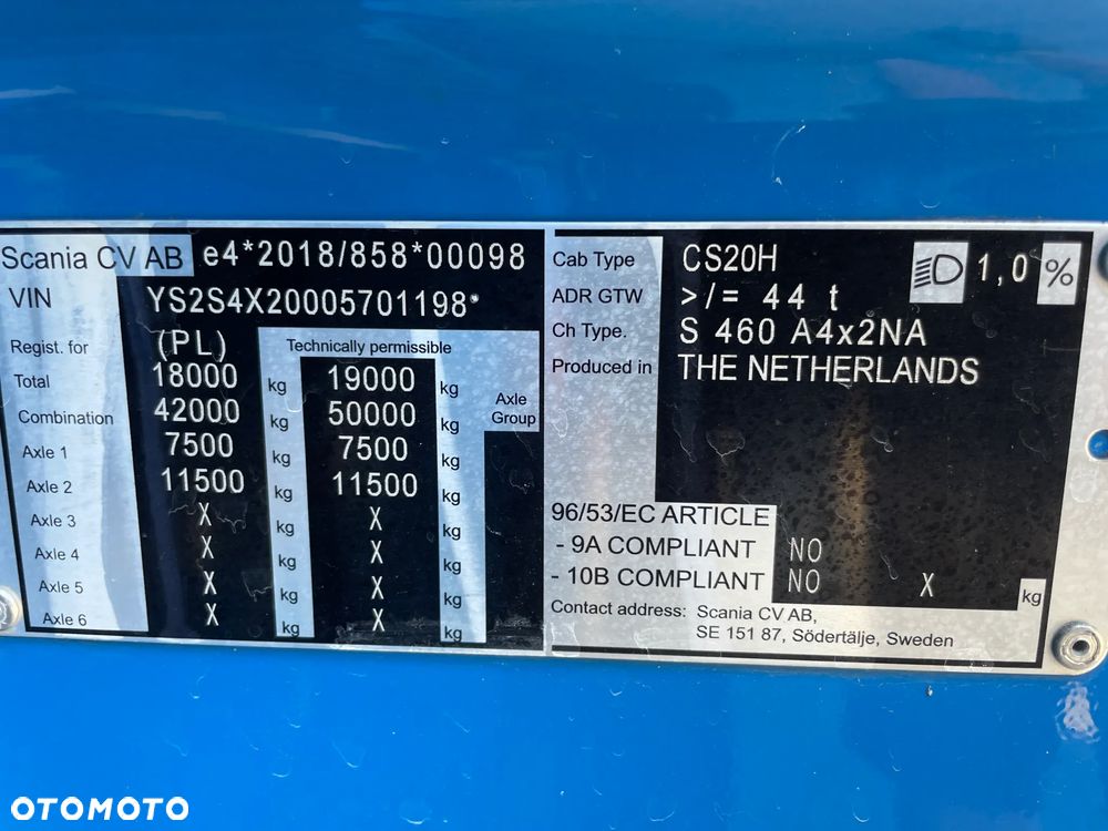 Scania S460 - 16