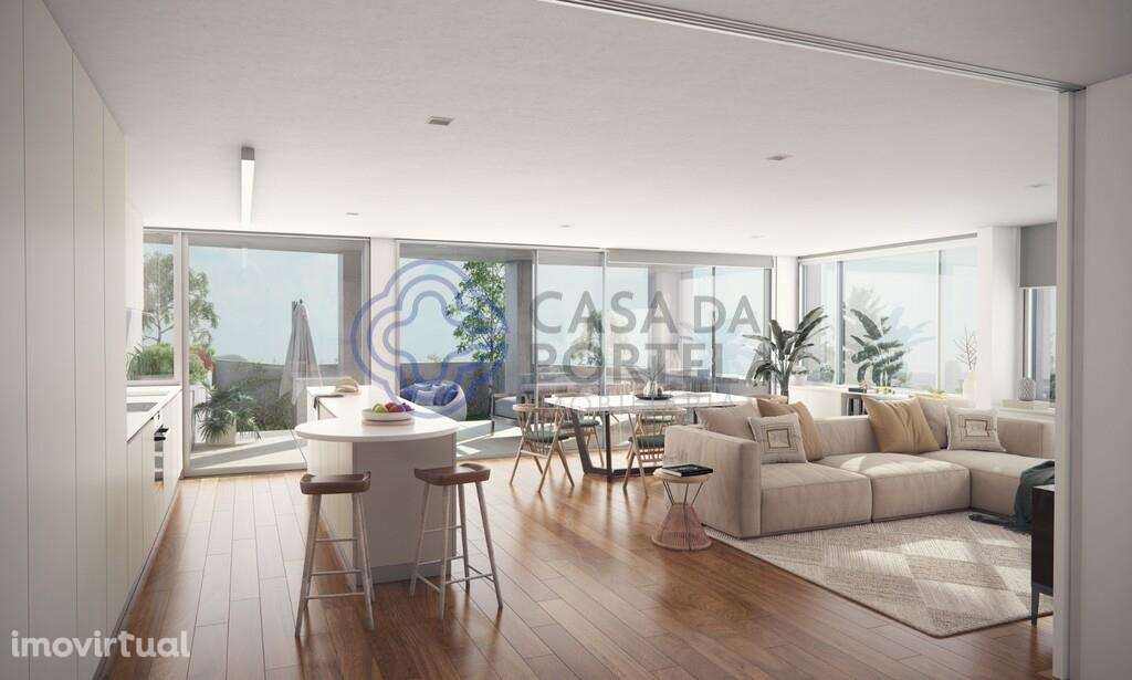 Apartamento T3 Premium com Varanda e Vista Verde na Foz do Douro - Grande imagem: 2/12