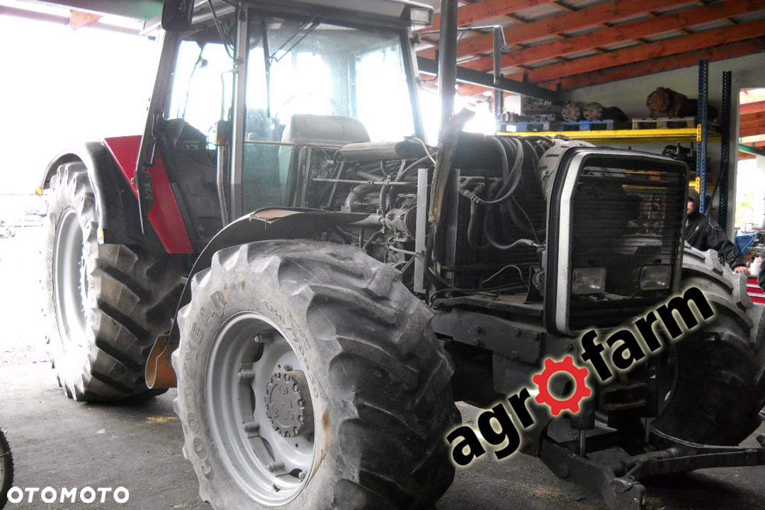 Massey Ferguson 3690 silnik skrzynia biegów most kabina zwolnica - 2