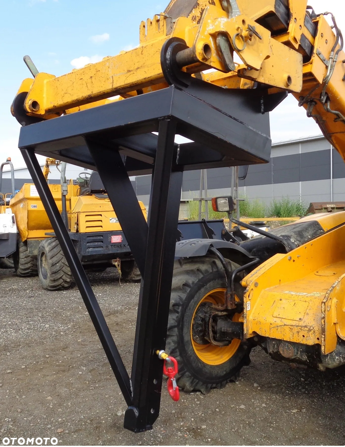 Żuraw wysięgnik 3m 4m JCB Ładowarka teleskopowa 1,5m 2,5m Producent - 6